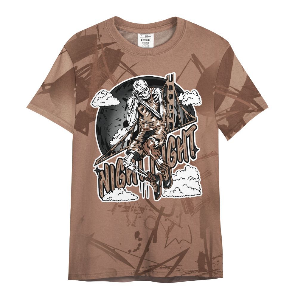 Shirt To Match KD 4 Christmas - Seeya Skeleton Messyz All Over Print