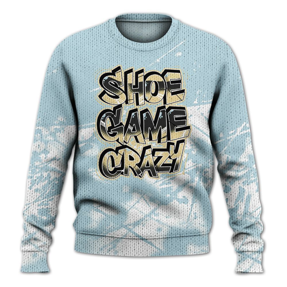Knitted Sweater To Match Low Year Of The Snake 11s - Shoe Game Crazy Graphic