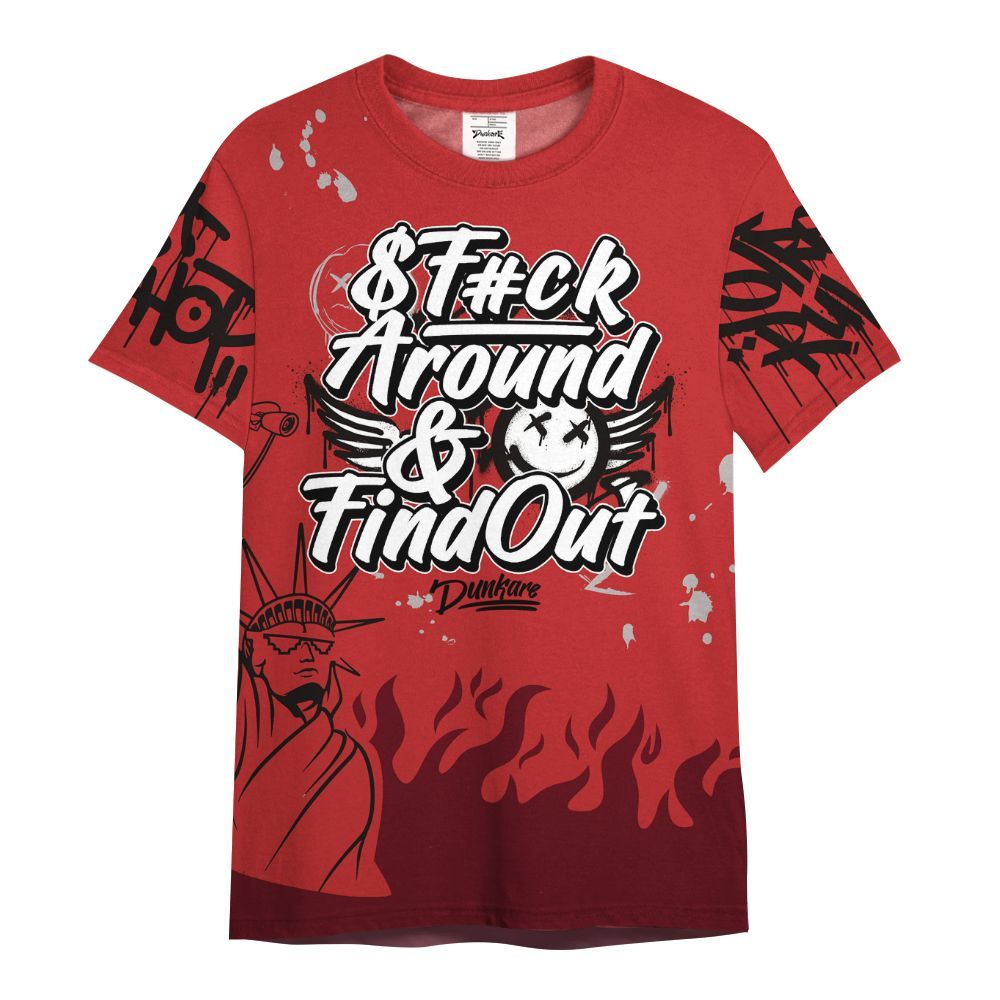 Shirt To Match Kobe 9 Elite Christmas - Graphic Fck Around Find Out All Over Print