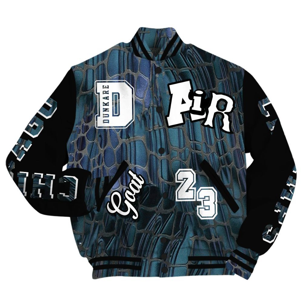 Varsity Jacket To Match Air Foamposite Kazuya Mishima - AIR Number 23 GOAT All Over Print
