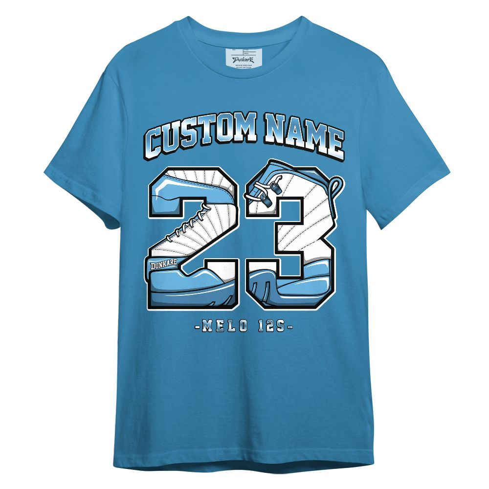 Shirt To Match Melo 12s - Number 23 Custom Name Graphic