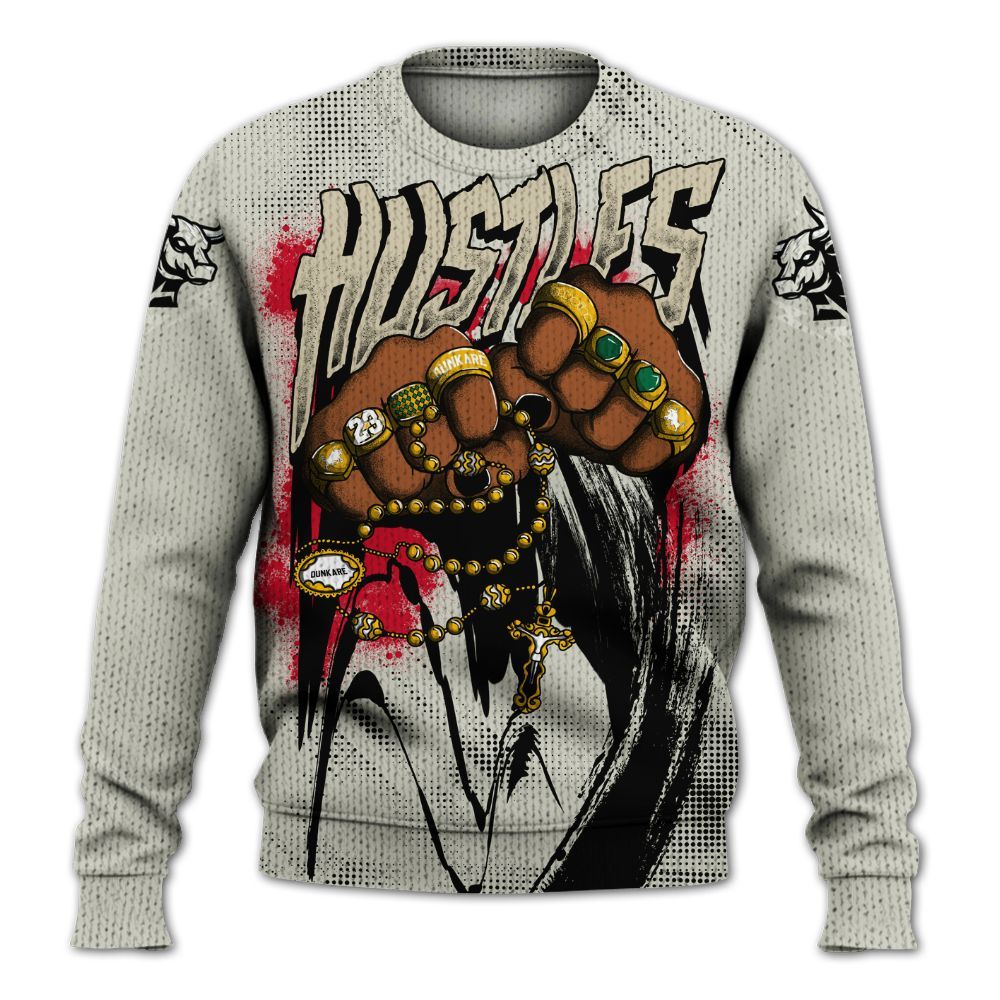 Knitted Sweater To Match El Grito 5s - Hustle Make Money