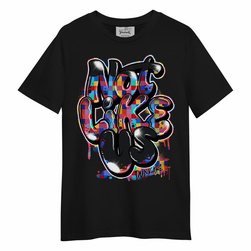 Shirt To Match Air Rainbow Weave - None Likes Us Graphic Unisex Shirt