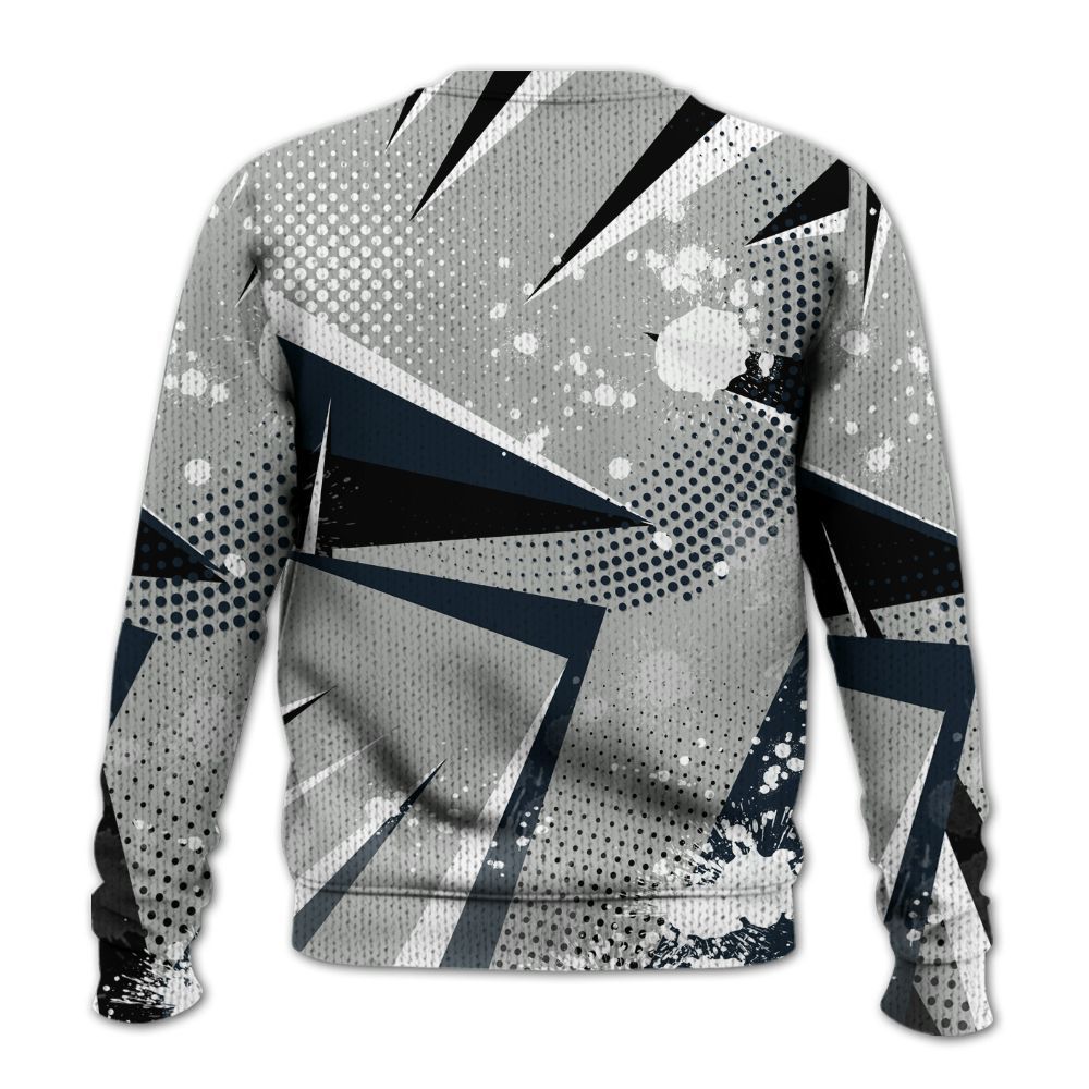 Knitted Sweater To Match Retro Georgetown 6s - Poly Trust No One Dripping