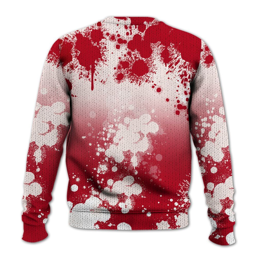 Sweater To Match Nails & Grails 1s - Trust No One Scary Graphic