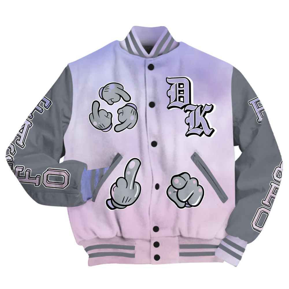 Varsity Jacket To Match Zen Master 4s - F Around Find Out Graphic All Over Print