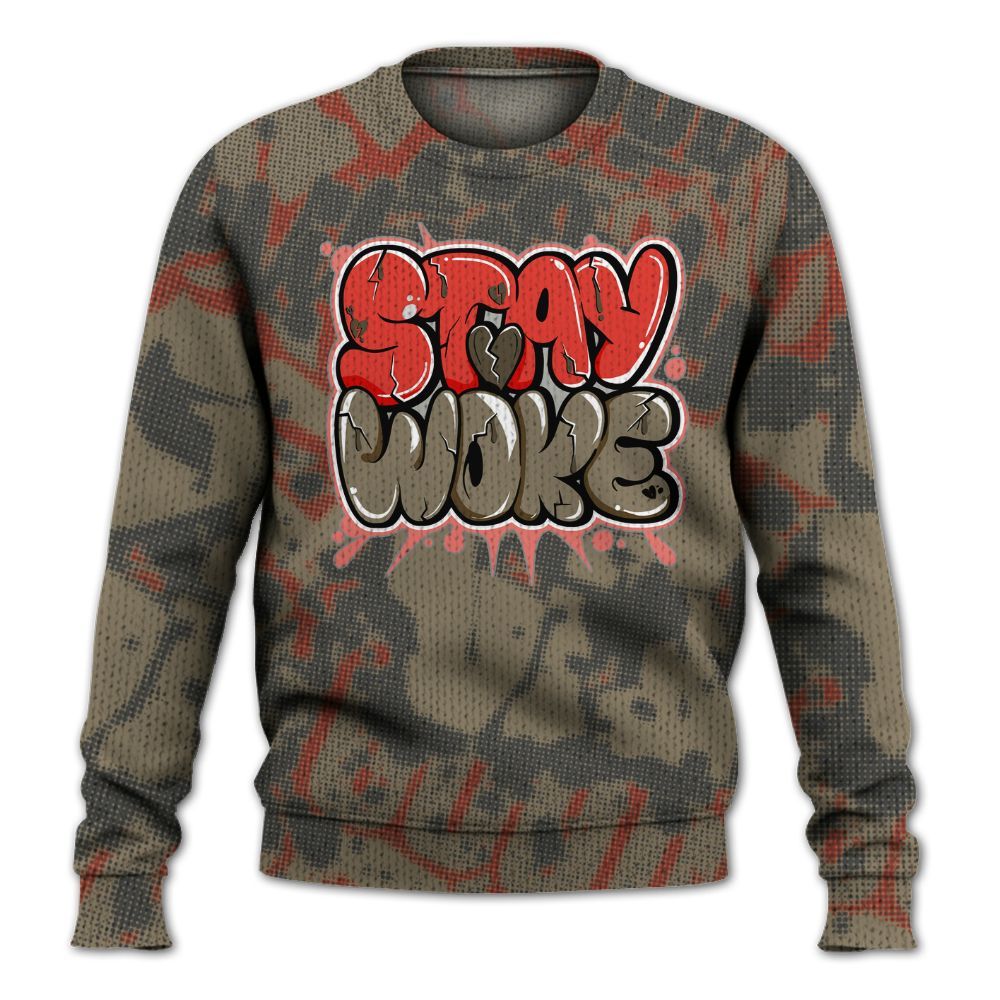 Knitted Sweater To Match Olive 9s - Stay And Woken Street