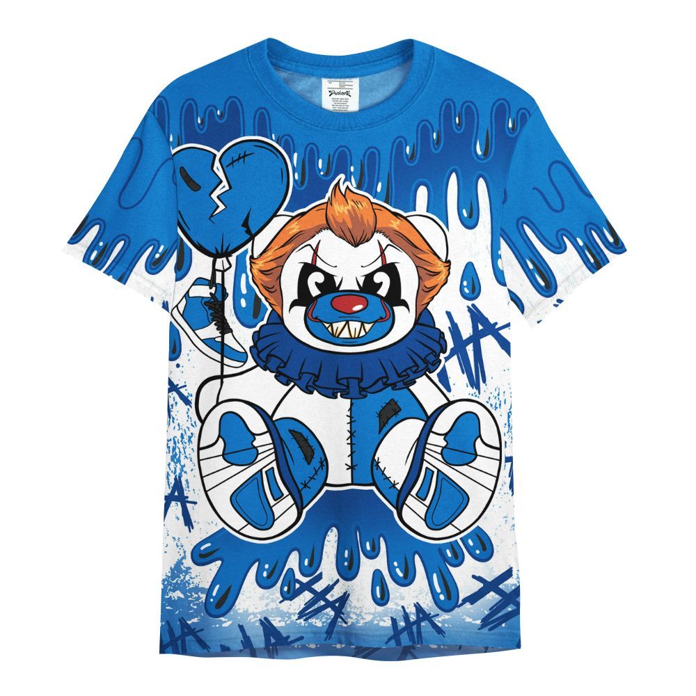 Shirt To Match Blueberry 12s - Shoe Game Bear Drip All Over Print