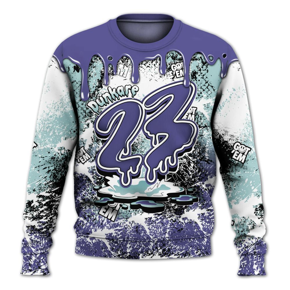 Sweatshirt To Match Air Ship PE Hornets - Dripping 23 Drip All Over Print