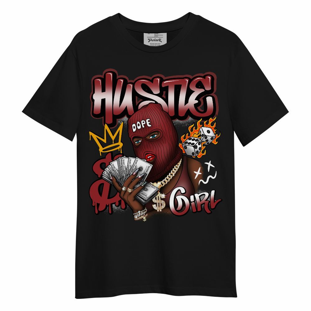Shirt To Match Alternate Flu Game 12s - Money Hustles Girl Streetwear Unisex Shirt