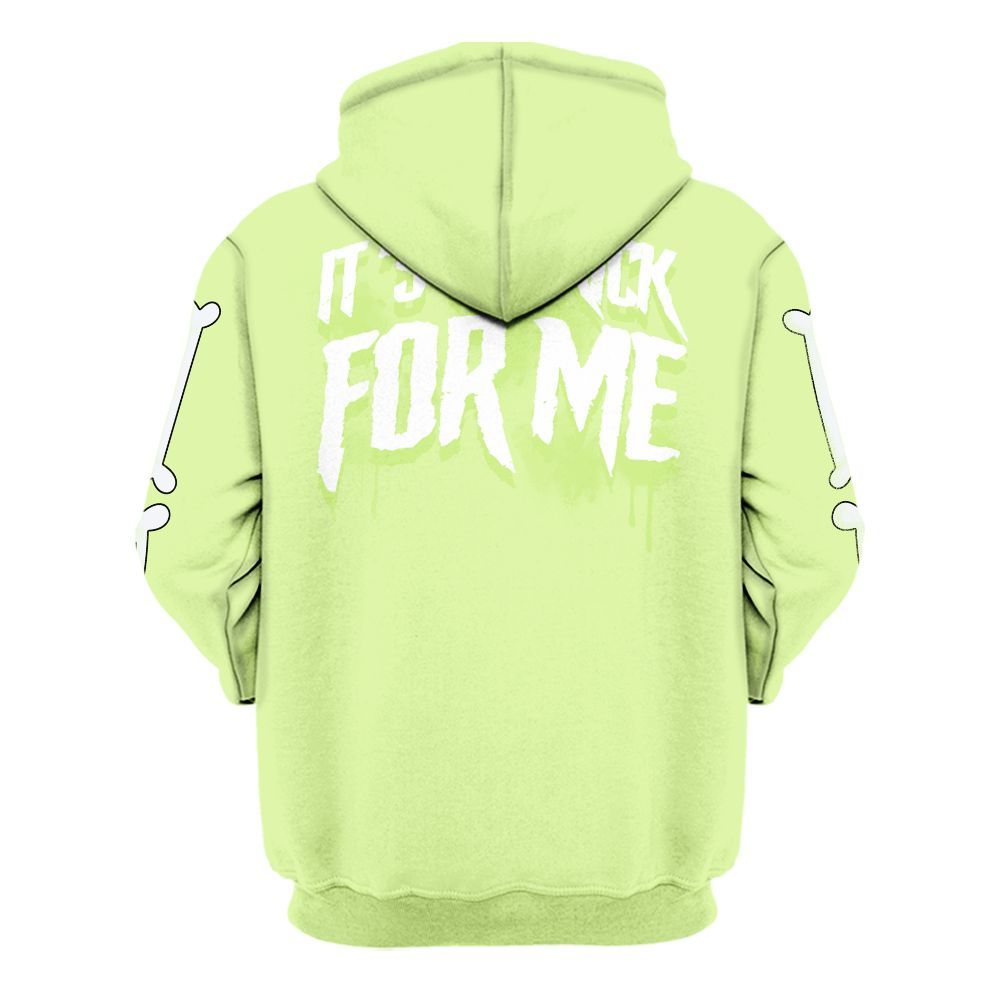 Hoodie To Match Smoke Grey Volt TR 1s - It's The Kick For Me All Over Print