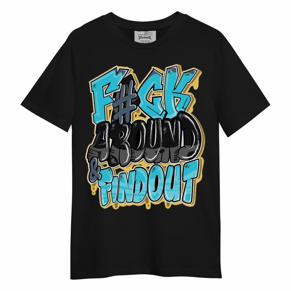 Shirt To Match Retro Gamma Blue 11s - F Around Find Out Graphic