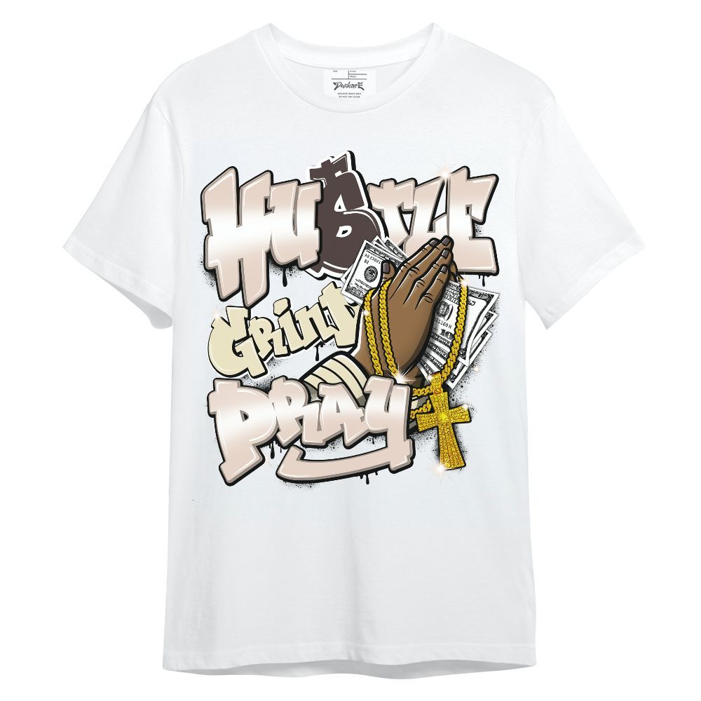 Shirt To Match A Ma Maniere X Fossil Stone 4s - Money Hustle Grind Pray Streetwear Unisex Shirt
