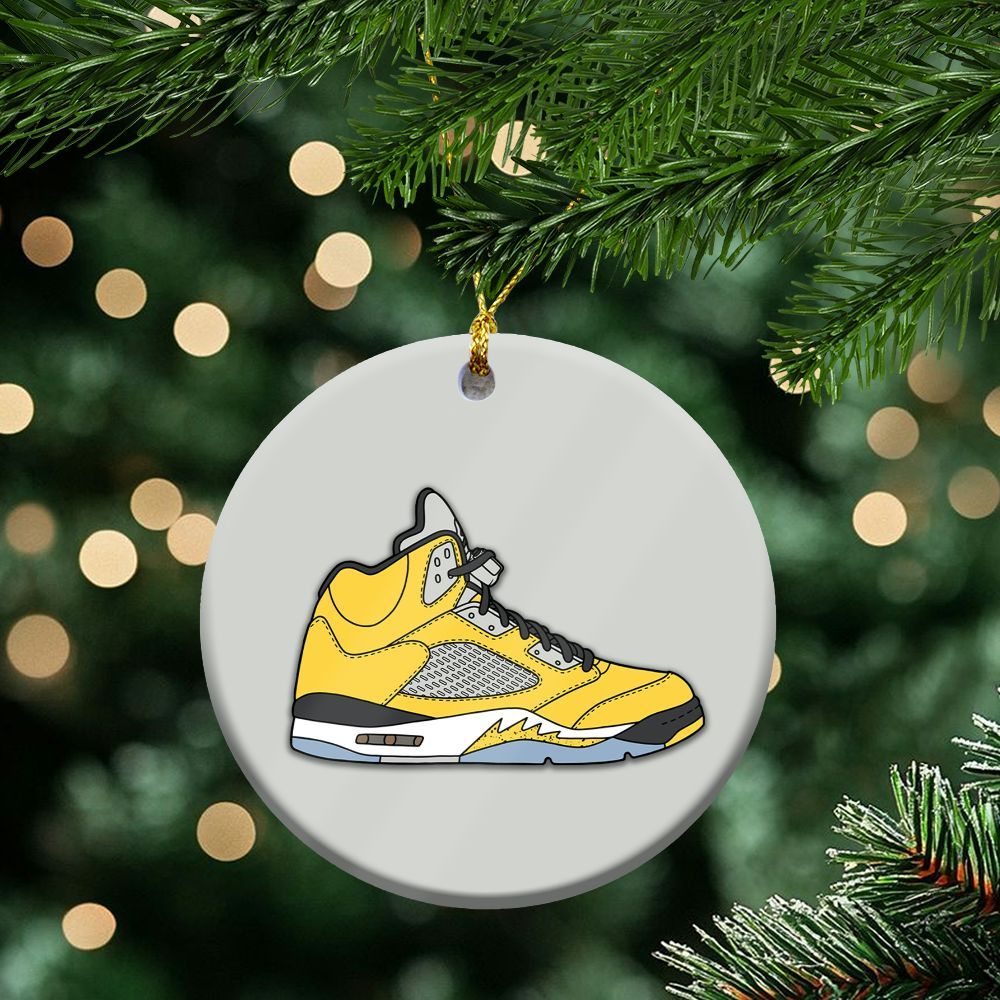Retro Tokyo 5s Ceramic Ornaments