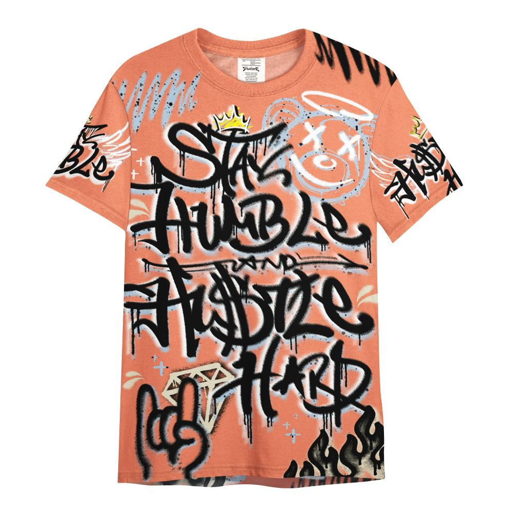 Shirt To Match DJ Khaled Crimson Bliss 5s - Humble Drip Streetwear Graffity All Over Print