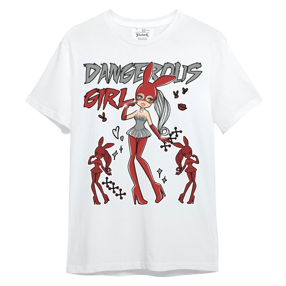 Shirt To Match Bred Reimagined 4s - Dangerous.Girl Unisex Shirt