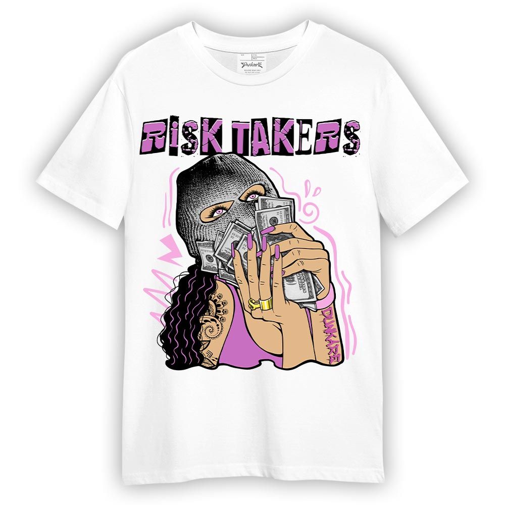 Shirt To Match Hyper Violet 4s T-- Risk Takers Unique T-Shirt Unisex