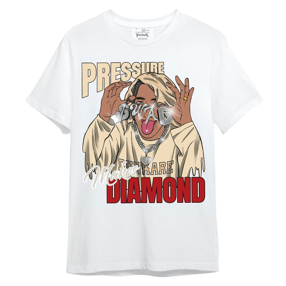 Shirt To Match Dunk Low Strawberry Waffle - Pressures Makes Shirt To Match Unisex Shirt