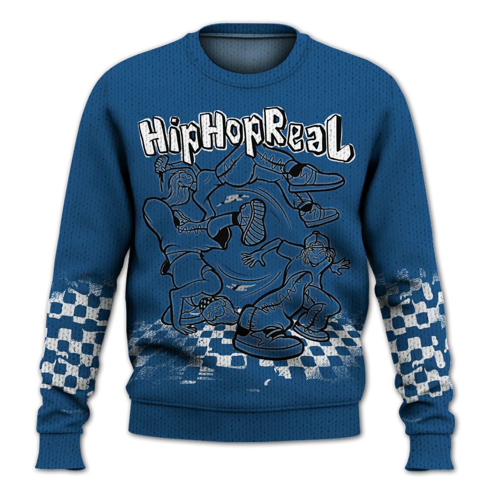 Knitted Sweater To Match Wizards 3s - Feel Life Street Style