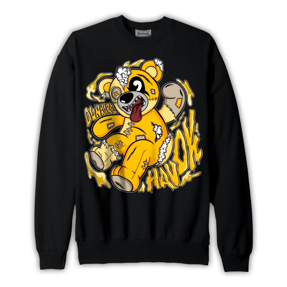 Sweatshirt To match Vivid Sulfur 4s Sweatshirt - Havok Bear Graphic