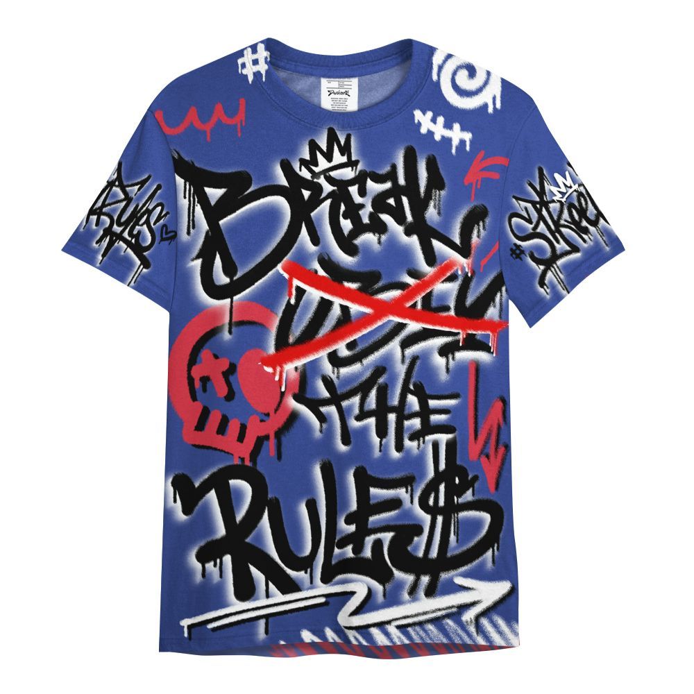 Shirt To Match Air Griffey Max USA Red White Blue 1s - Break Rules Streetwear All Over Print
