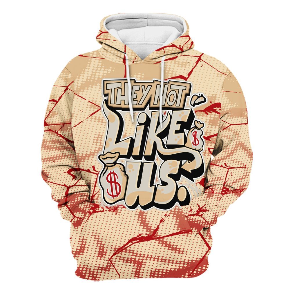 Hoodie To Match Dunk Low Strawberry Waffle - Dislike Us Graphic All Over Print