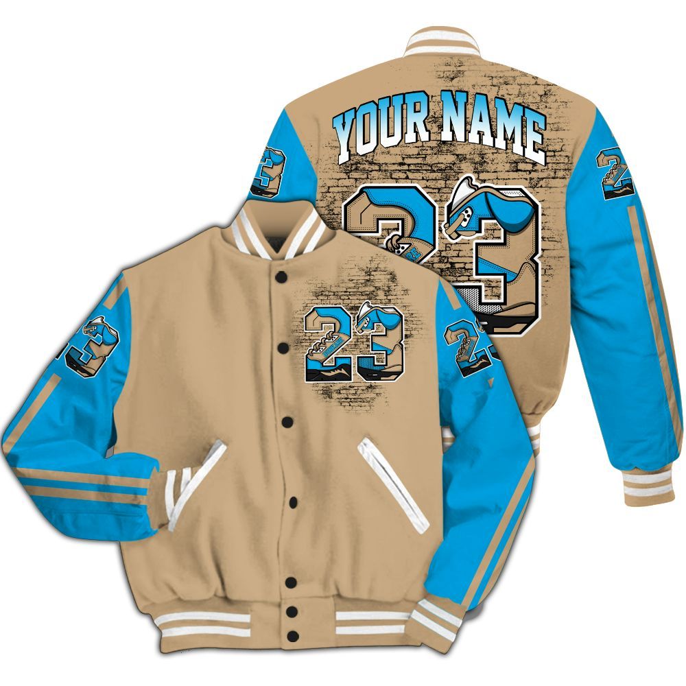 Varsity Jacket To Match H-Town 11s - Custom Name Number 23 5s All Over Print