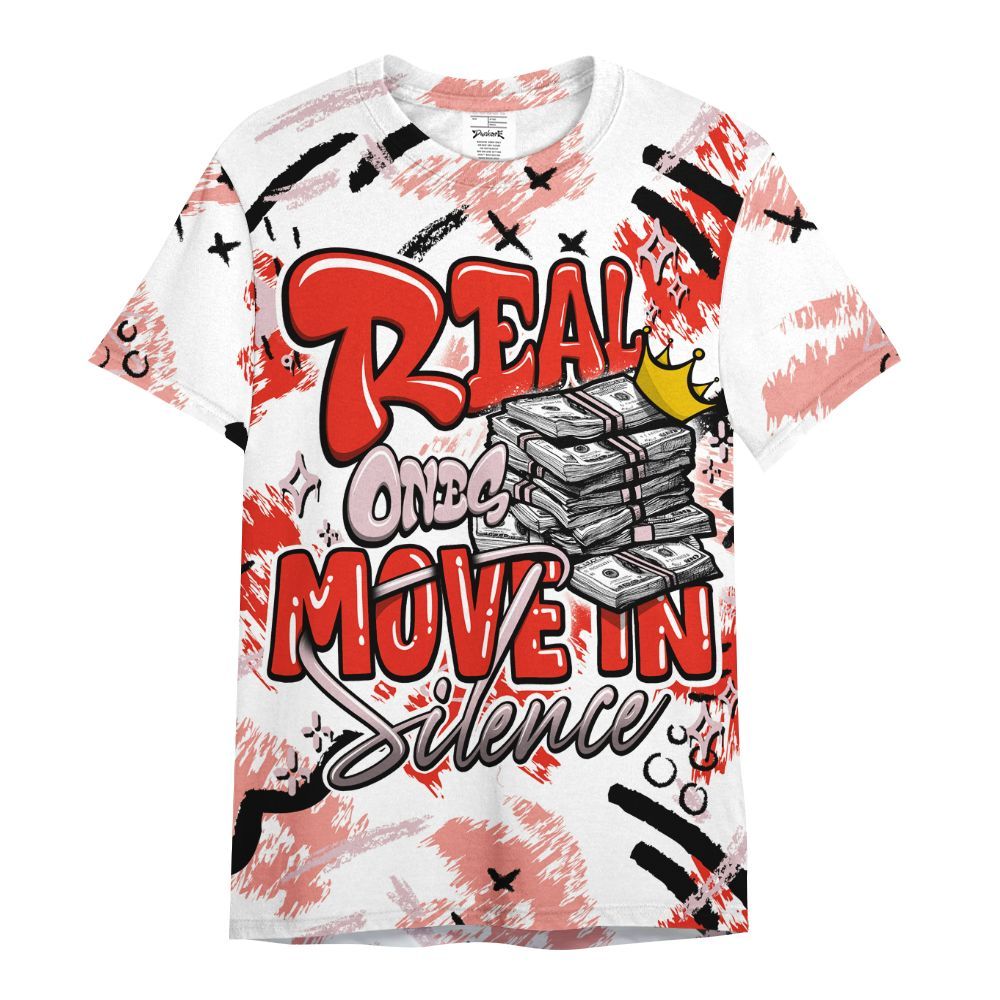 Shirt To Match Air Force 1 Low GS Valentine's Day - Real Ones Move In Streetwear All Over Print