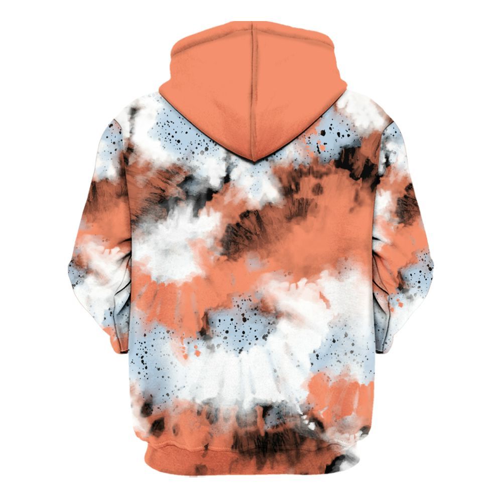 Hoodie To Match DJ Khaled Crimson Bliss 5s - Tie Dye FK Around Find Out All Over Print