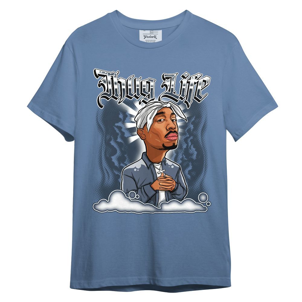 Shirt To Match Low Diffused Blue 11s - Like Thug Rapper Shirt Graphic Unisex Shirt