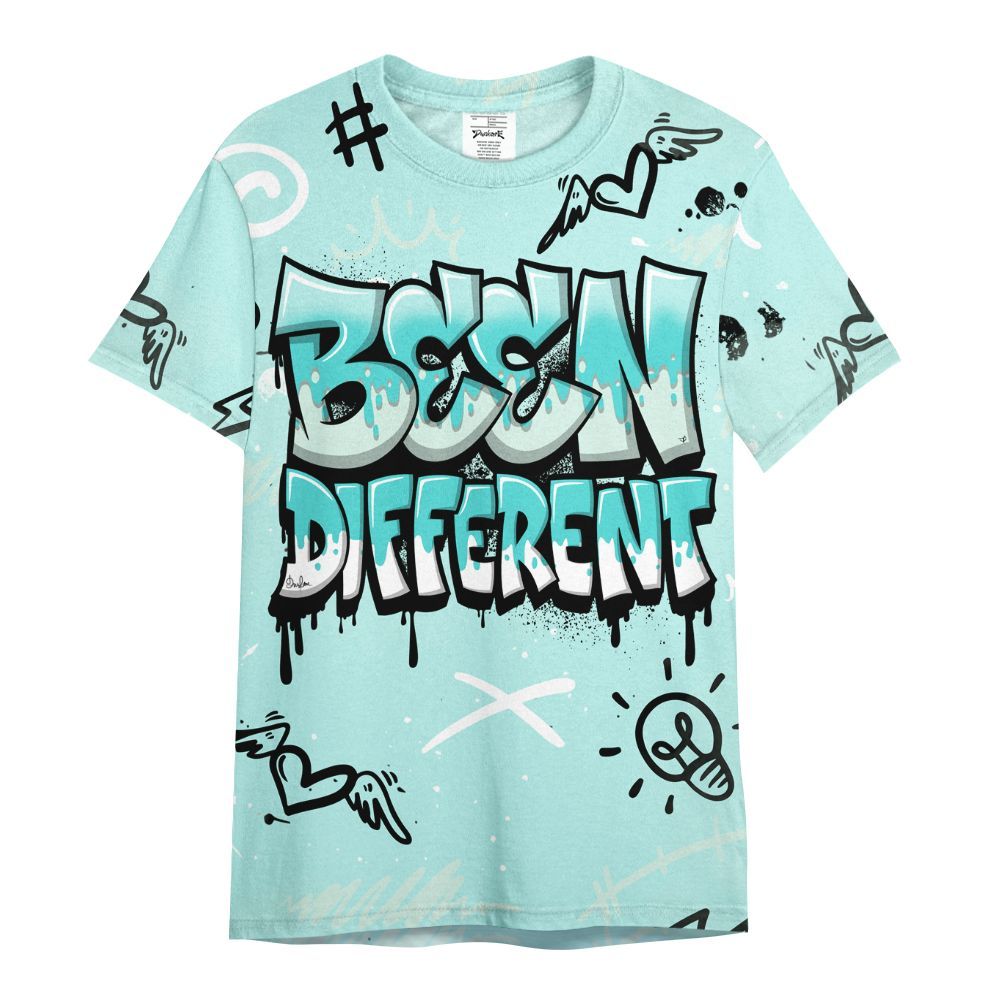 Shirt To Match Low OG Washed Teal 1s - Drip Been Di2ferent All Over Print