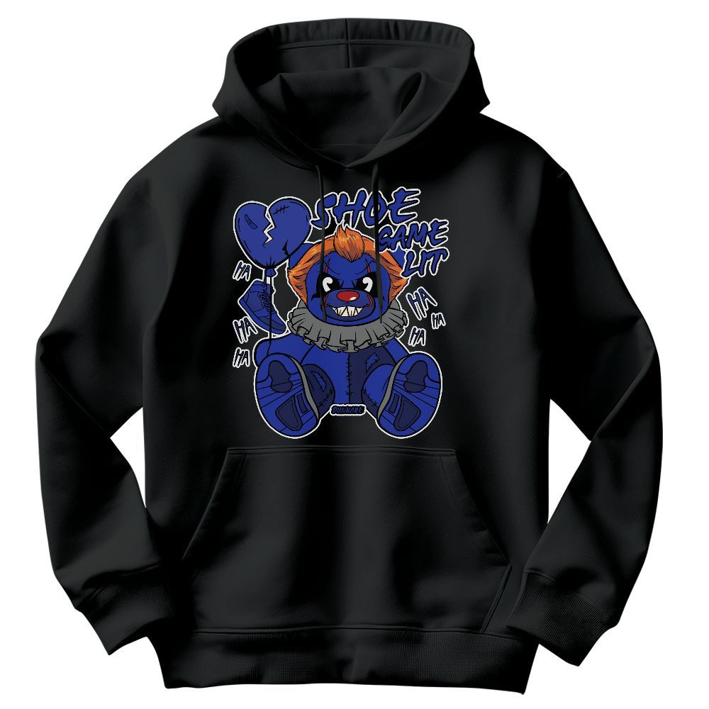 Sweatshirt To Match Air Max Plus Black Racer Blue - Shoe Game Bear Graphic