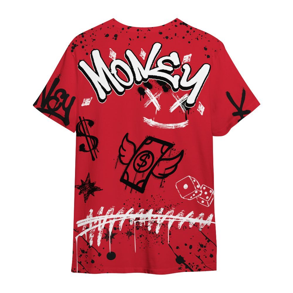 Shirt To Match Flight Club 4s - Everybody Paid In Full Crayon All Over Print