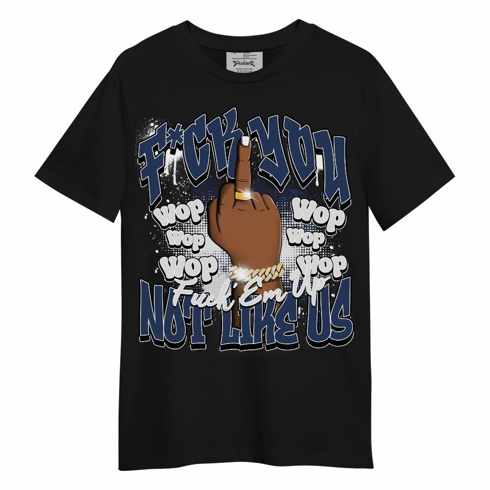 Shirt To Match Low 85 Metallic Blue 1s - Dont Like Us Retro Unisex Shirt
