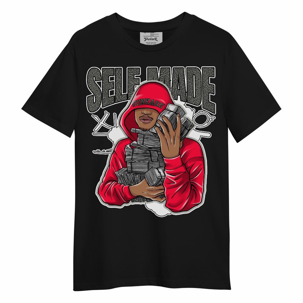 Shirt To Match Retro Fire Red 3s - Selfmade Unqiue Unisex Shirt
