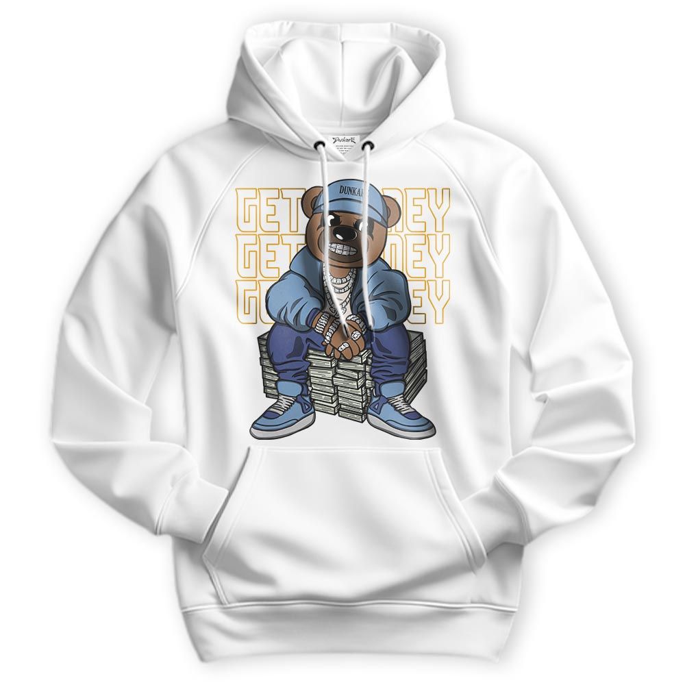Sweatshirt To Match High OG First In Flight 1s Hoodie - Get Money Bear Hoodie Unisex