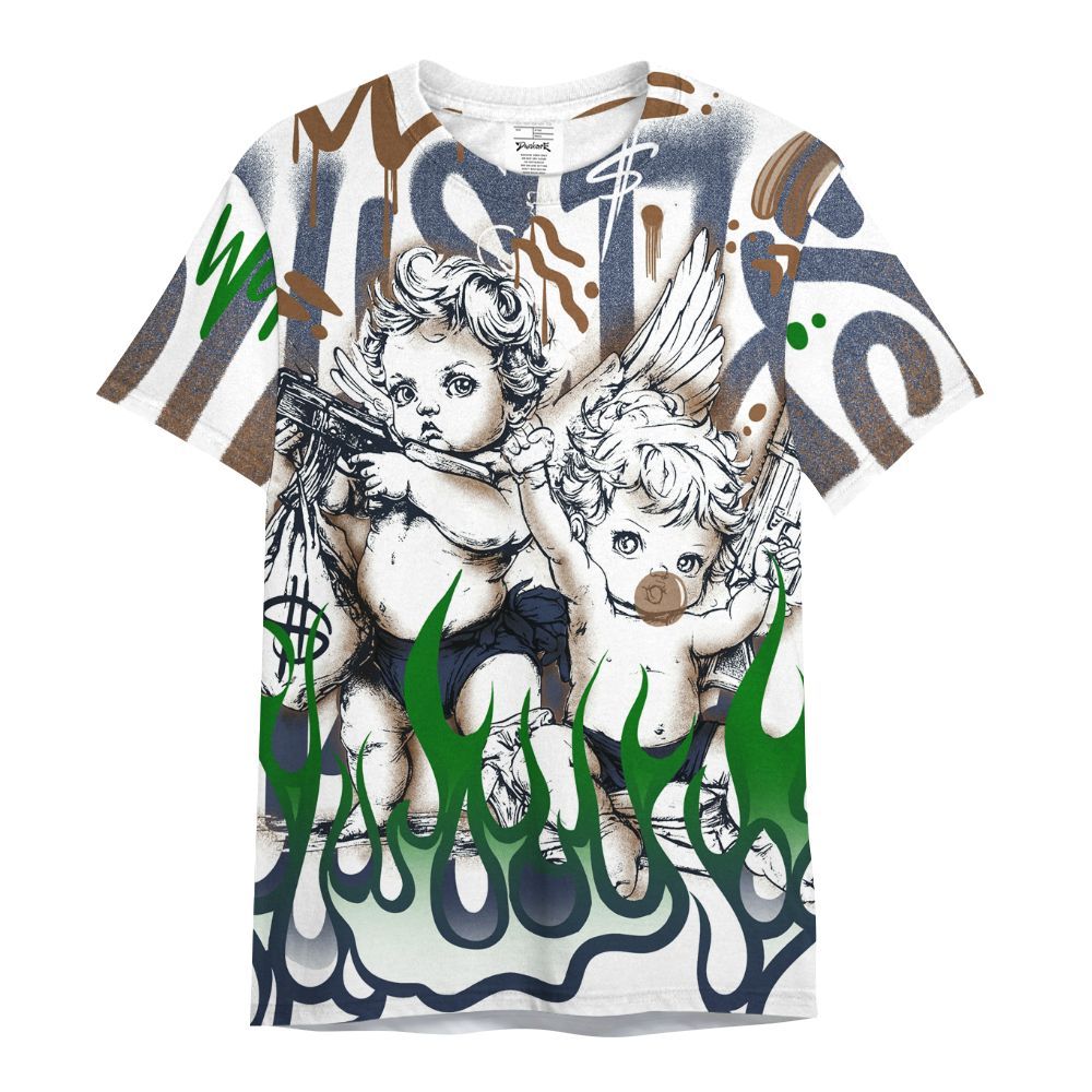 Shirt To Match Midnight Navy 13s - Angel Hustle Hard All Over Print