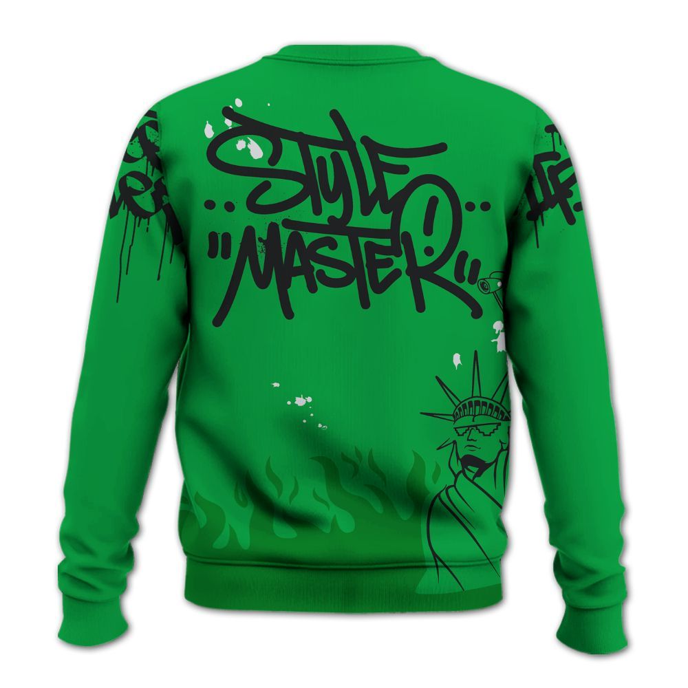 Sweatshirt To Match Low Lucky Green 1s - Graphic Fck Around Find Out All Over Print