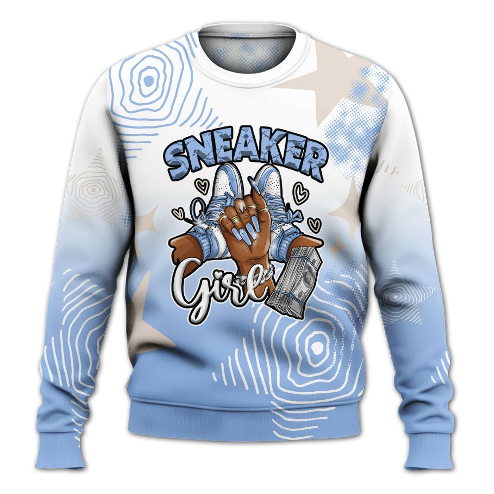 Sweatshirt To Match Air Max 1 Royal Pulse - Sneakerz Girlz Unique Starz All Over Print