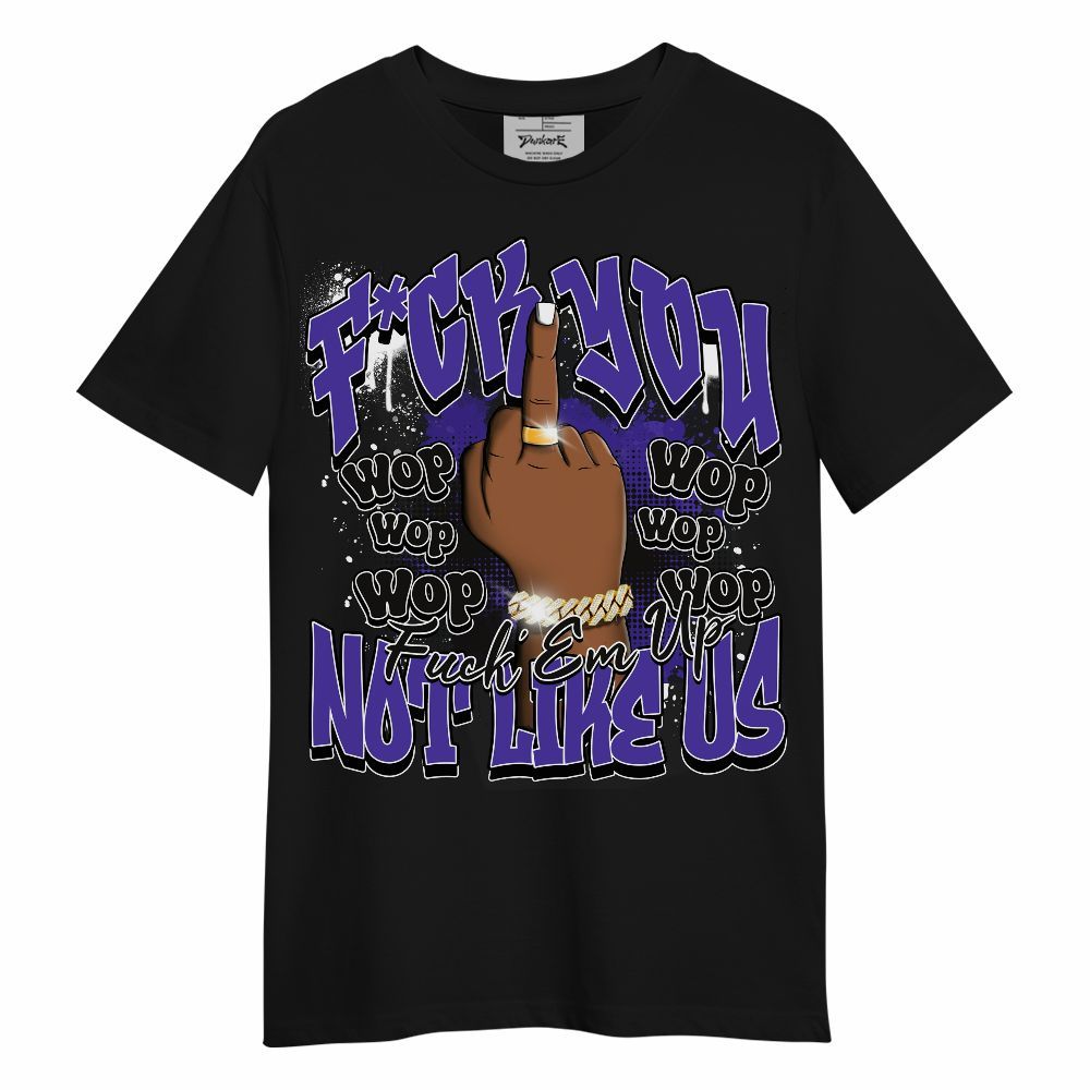 Shirt To Match Field Purple 12s - Dont Like Us Retro Unisex Shirt