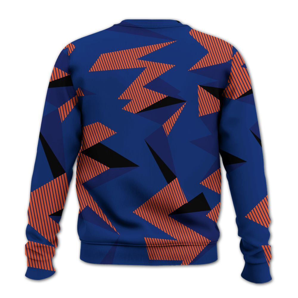 Sweatshirt To Match Suede GS League - Geometric Camouflage Pattern All Over Print