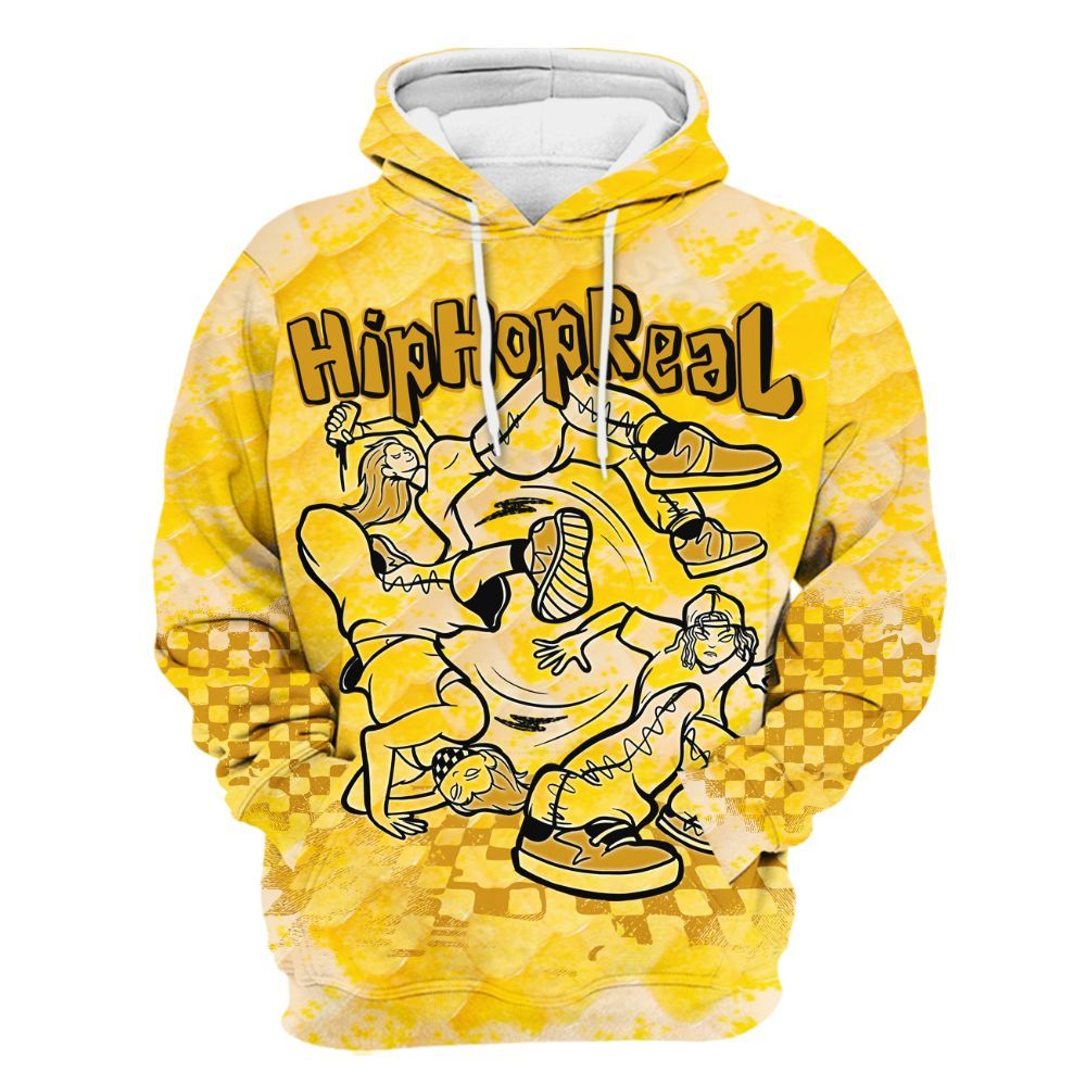 Hoodie To Match Low Yellow Python 11s - Feel Life Street Style All Over Print