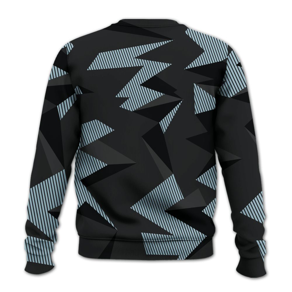 Sweatshirt To Match Chambray 7s - Geometric Camouflage Pattern All Over Print