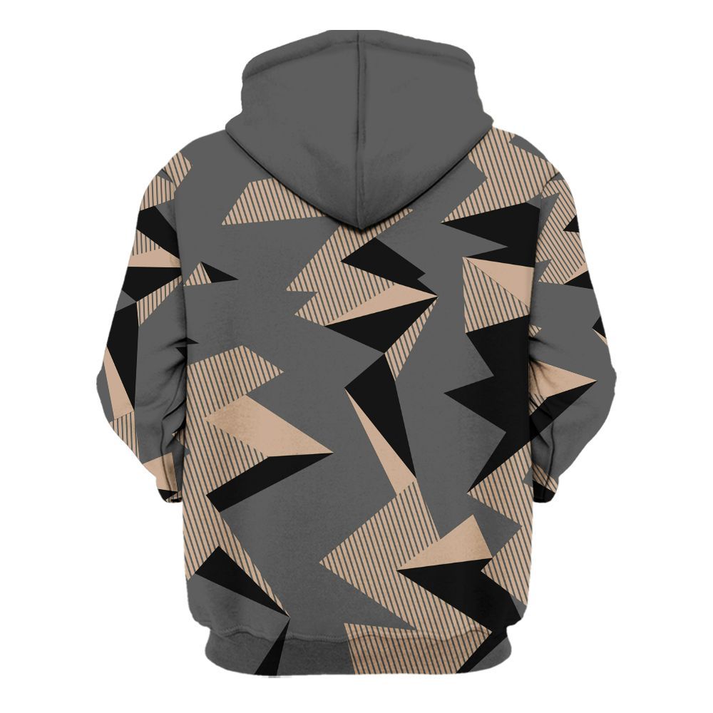 Hoodie To Match Kobe 9 EM Mamba - Geometric Camouflage Pattern All Over Print