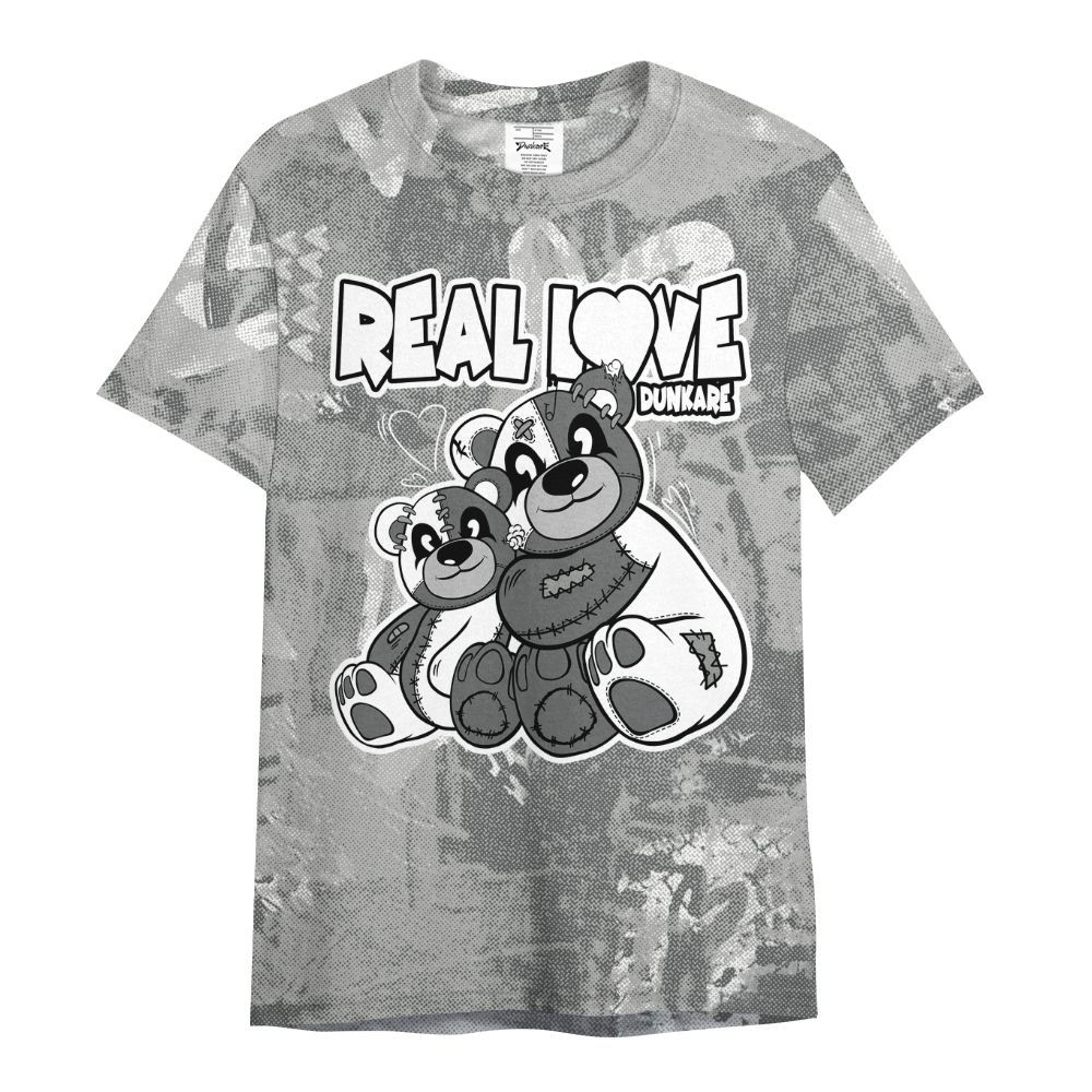 Shirt To Match Retro Wet Cement 4s - Sincere Fondness Bear All Over Print