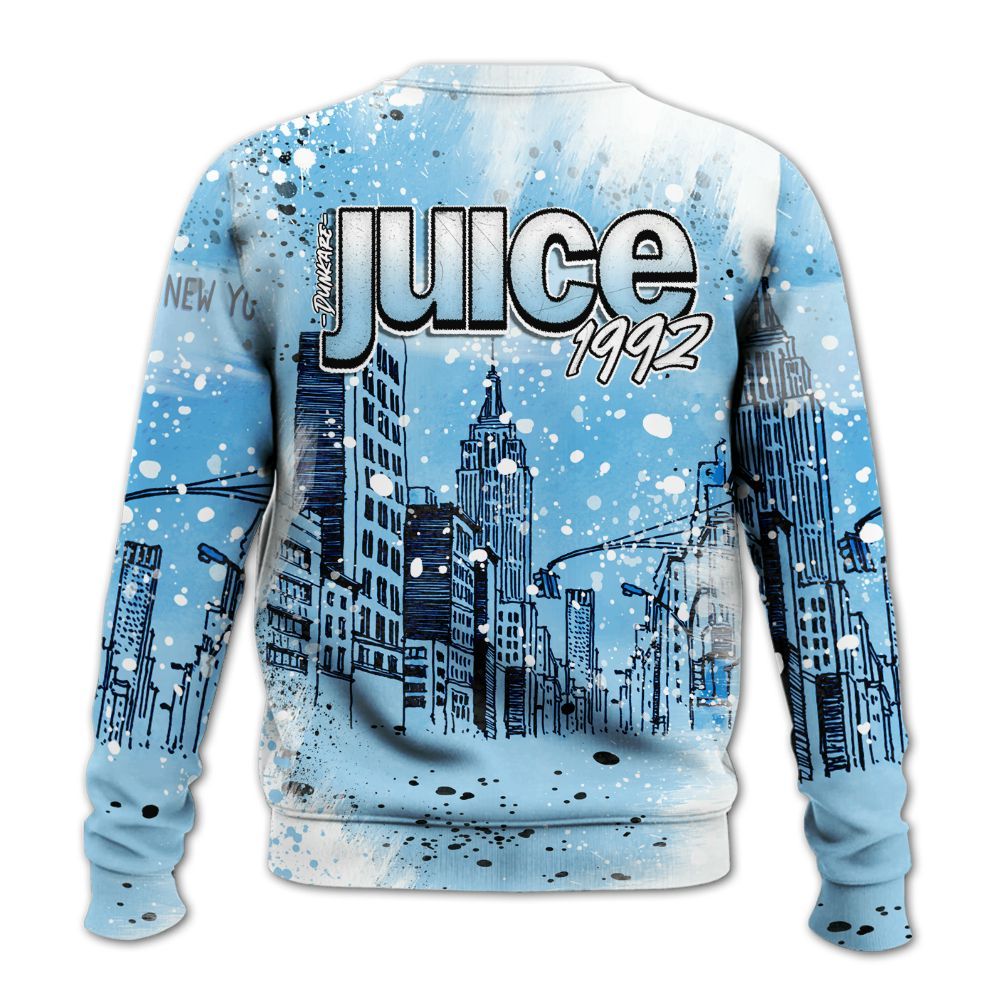 Sweatshirt To Match Legend Blue 11s - You Got The Juice All Over Print
