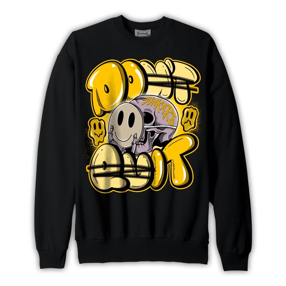 Sweatshirt To match Vivid Sulfur 4s Sweatshirt - Don't Quit Graffiti Graphic