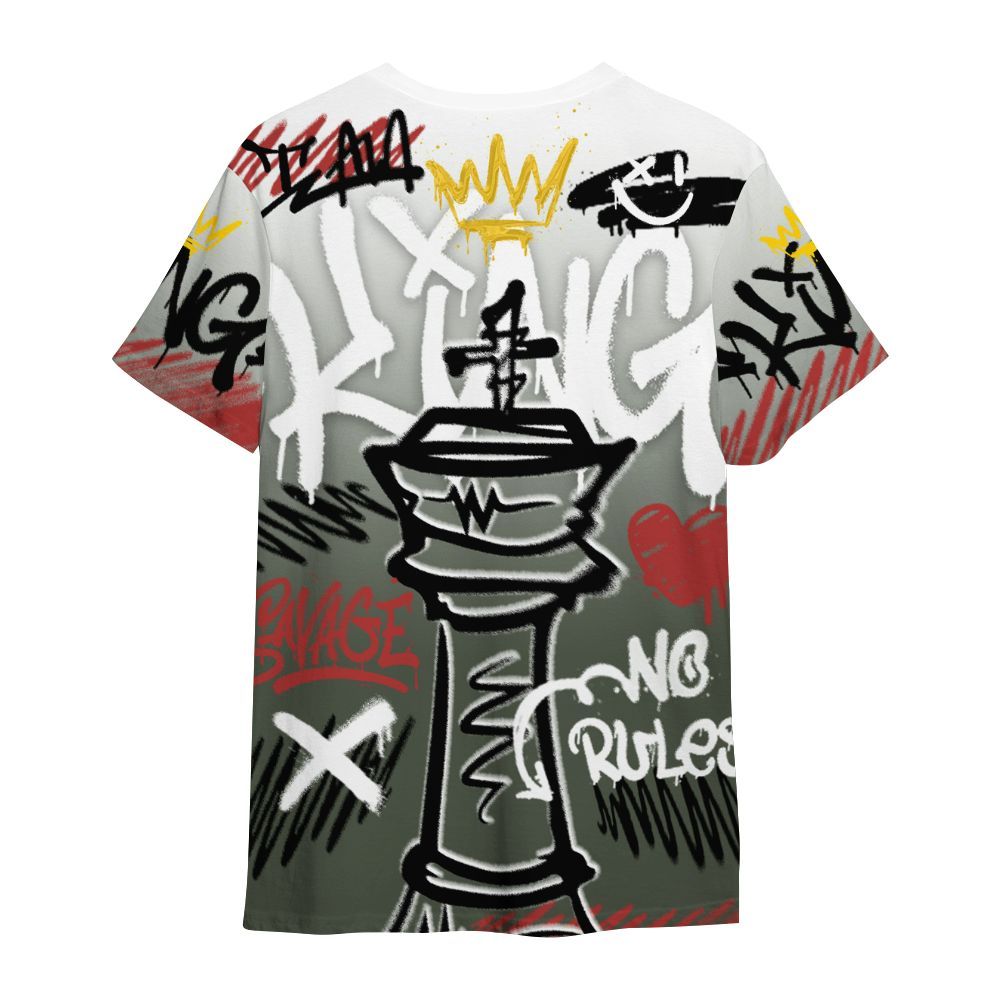 Shirt To Match Air Force 1 Low Year Of The Snake Shirt, Street King Chess Streetwear All Over Print