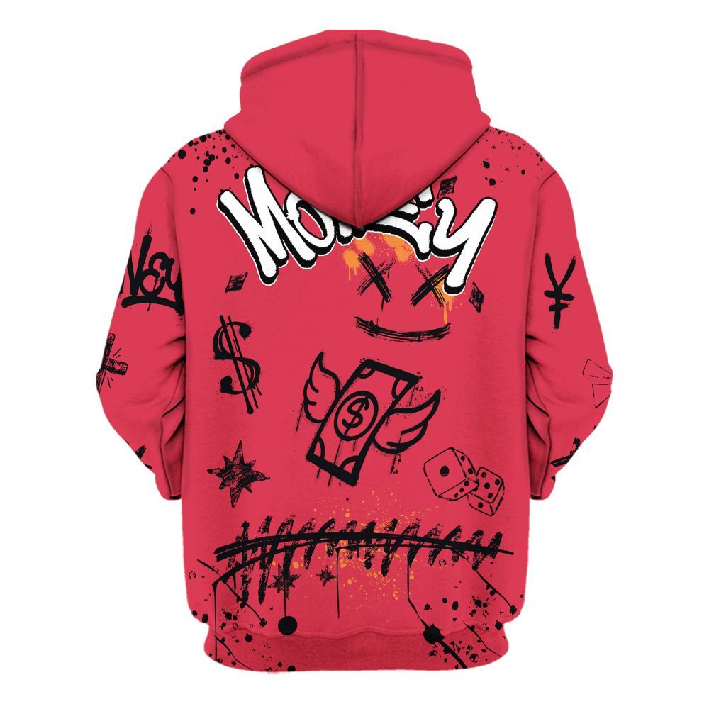 Hoodie To Match Air Max Portal Bright Ceramic - Everybody Paid In Full Crayon All Over Print