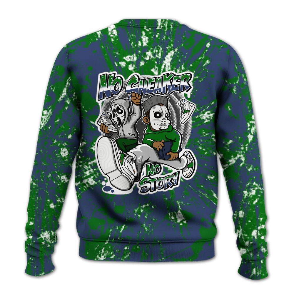 Sweatshirt To Match Midnight Navy 13s - Sneakers Make Story Graphic Luxury All Over Print